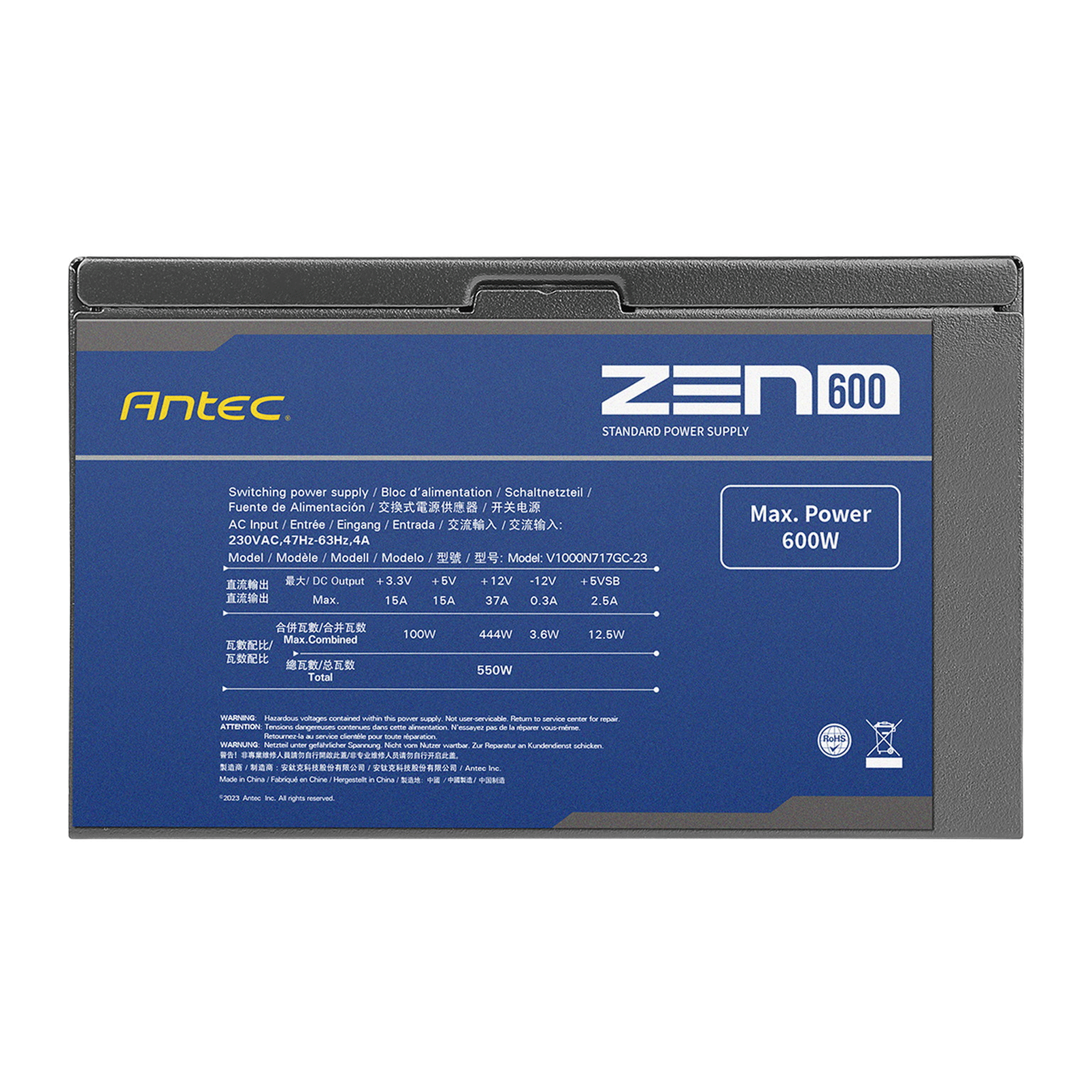 Nguồn ANTEC Zen 600 | 600W, Non Modular