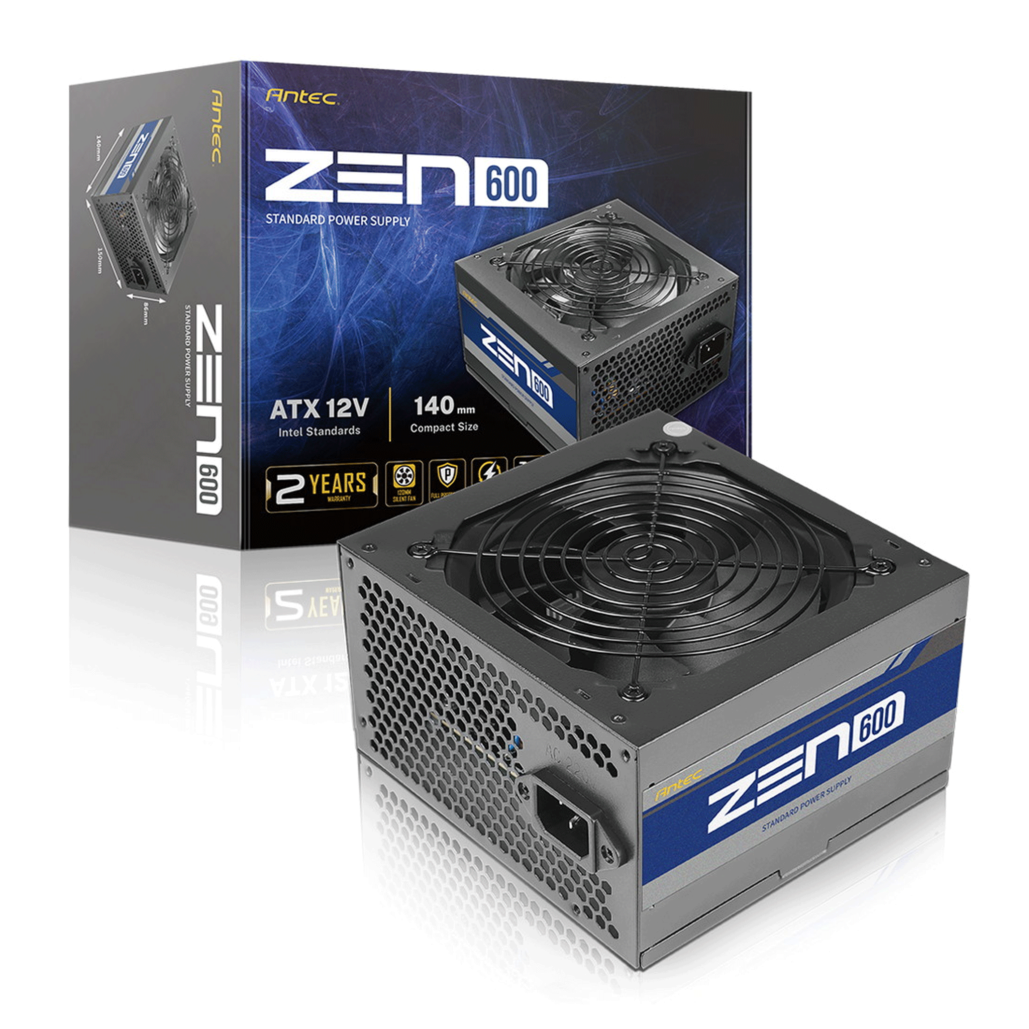 Nguồn ANTEC Zen 600 | 600W, Non Modular