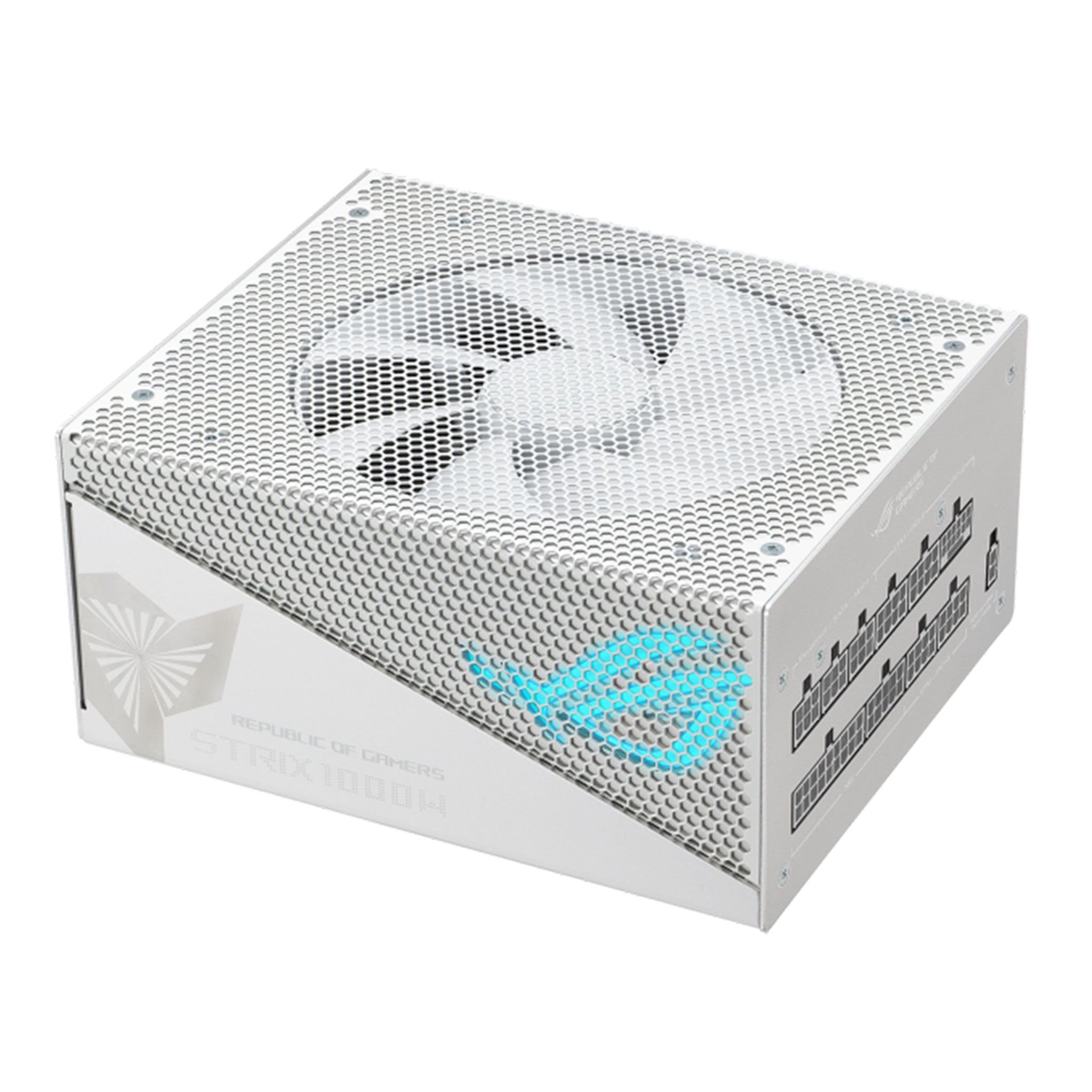 Nguồn ASUS ROG Strix 1000W Gold Aura White Edition - Trắng | 1000W, 80 Plus Gold, Full Modular, PCIe 5.0