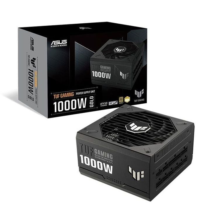 Nguồn ASUS TUF Gaming 1000W | 80 Plus Gold, Full Module