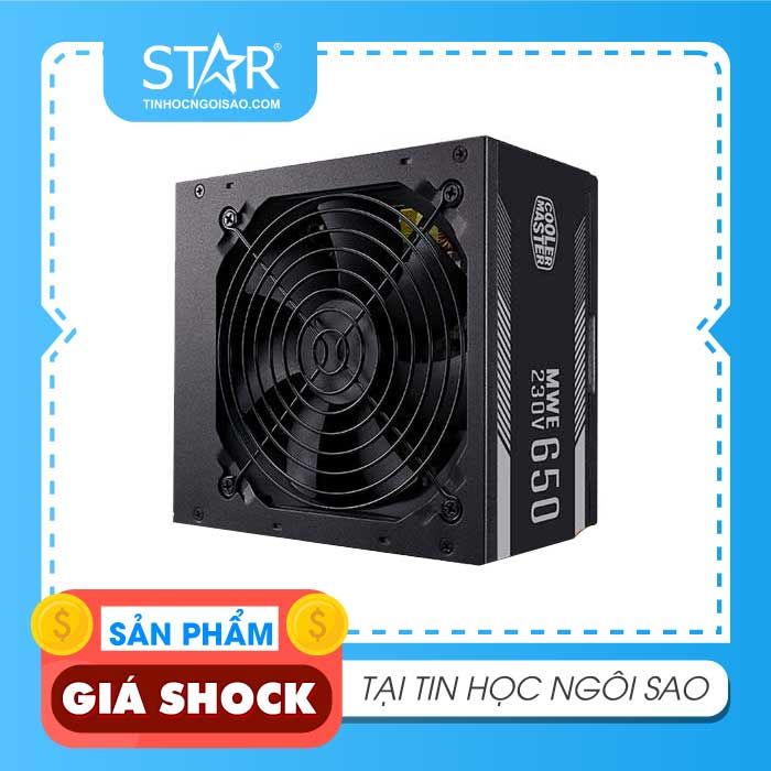 Nguồn Cooler Master 650W MWE 650 V2 80 Plus White (MPE-6501-ACABW)