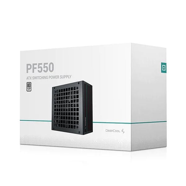  Nguồn máy tính Deepcool 550W Pf550 80 Plus Standard - 230V | Non Modular, ATX 