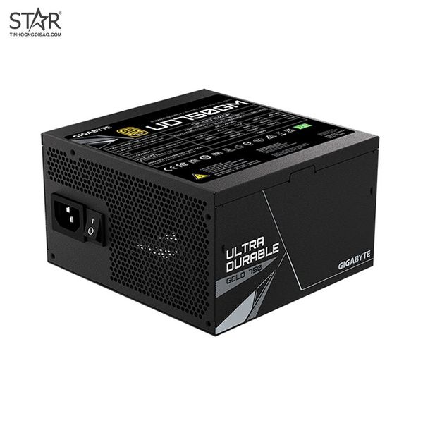  Nguồn máy tính GIGABYTE GP-UD750GM 750W 80 Plus Gold | Full Modular, ATX 