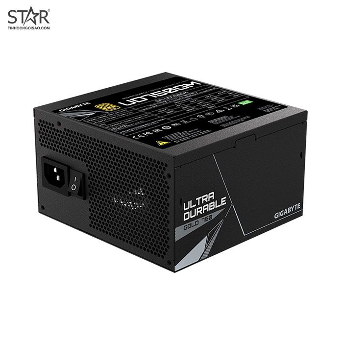 Nguồn Gigabyte GP-UD750GM 750W 80 Plus Gold Full Modular