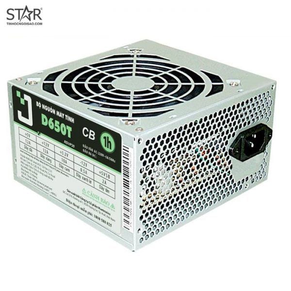 Nguồn Jetek 500W D650T + Dây Nguồn