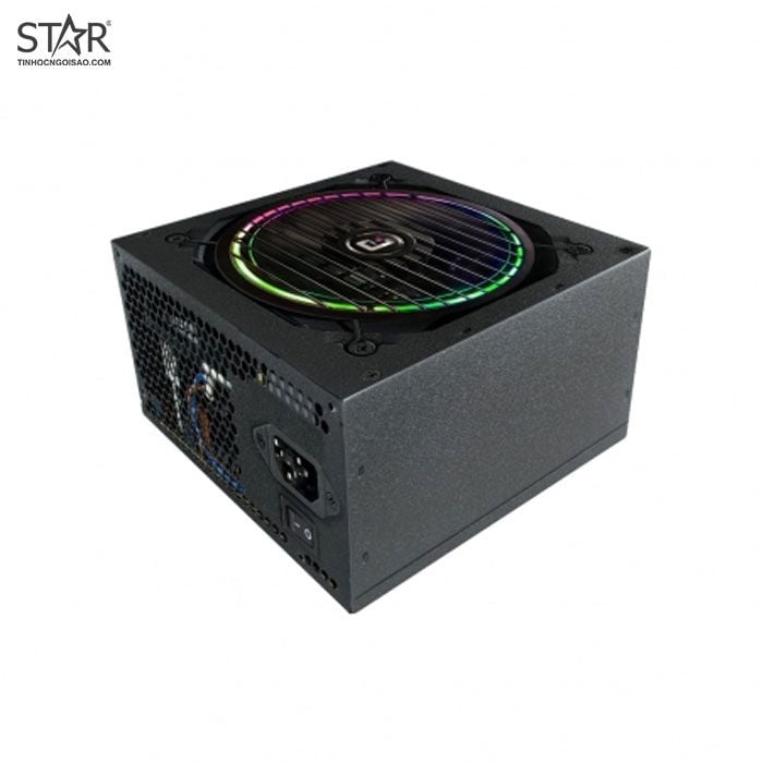 Nguồn Jetek 650W E650 Extreme RGB 80 Plus Gold + Dây Nguồn