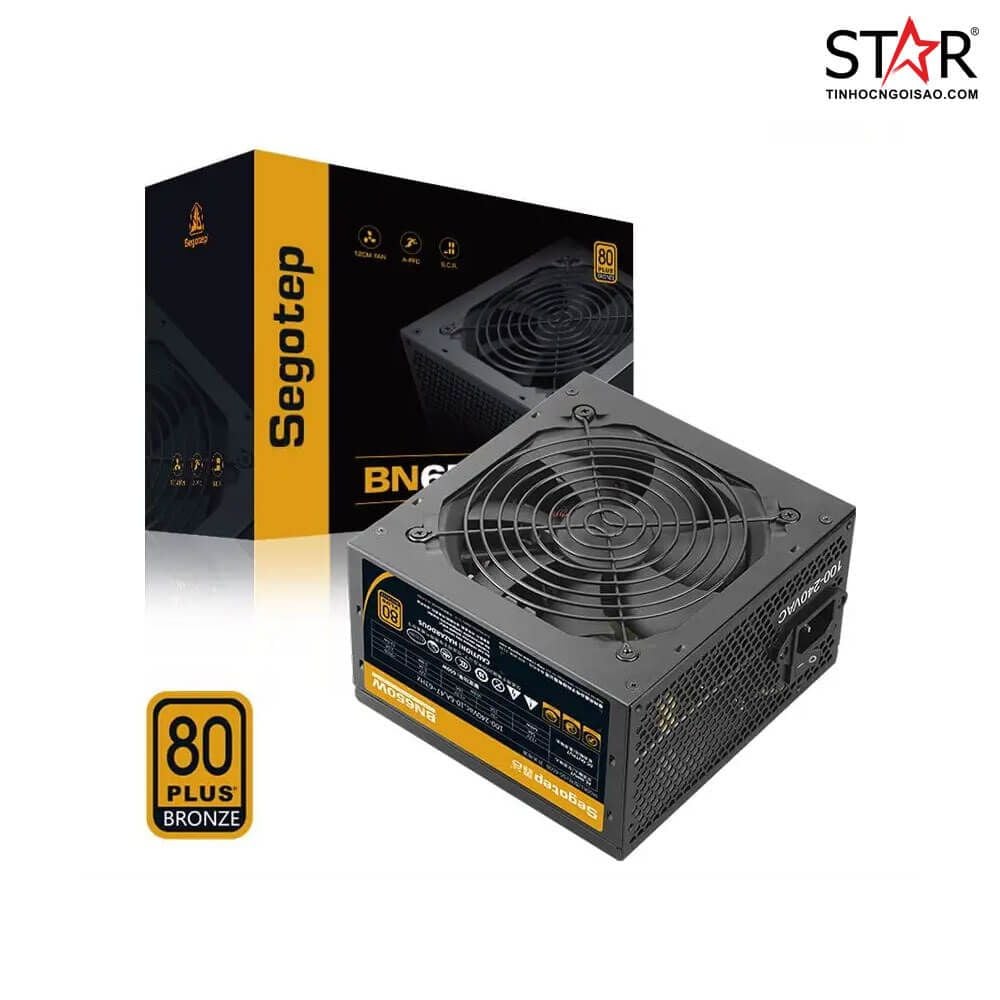 Nguồn Segotep BN650W 80 Plus Bronze PCIE 5 (SG-650B)