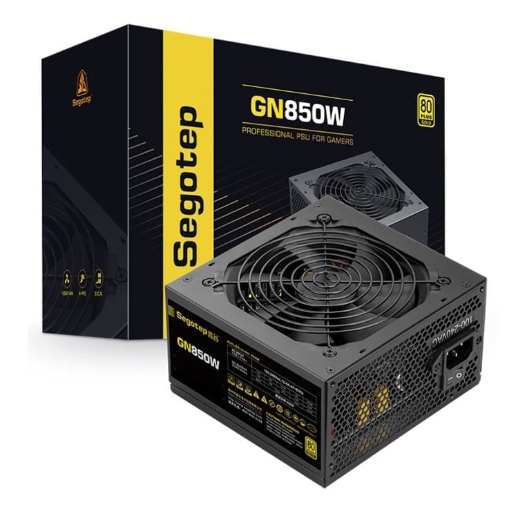 Nguồn Segotep GN850W | 850W, ATX 3.0, 80 Plus Gold, PCIE 5