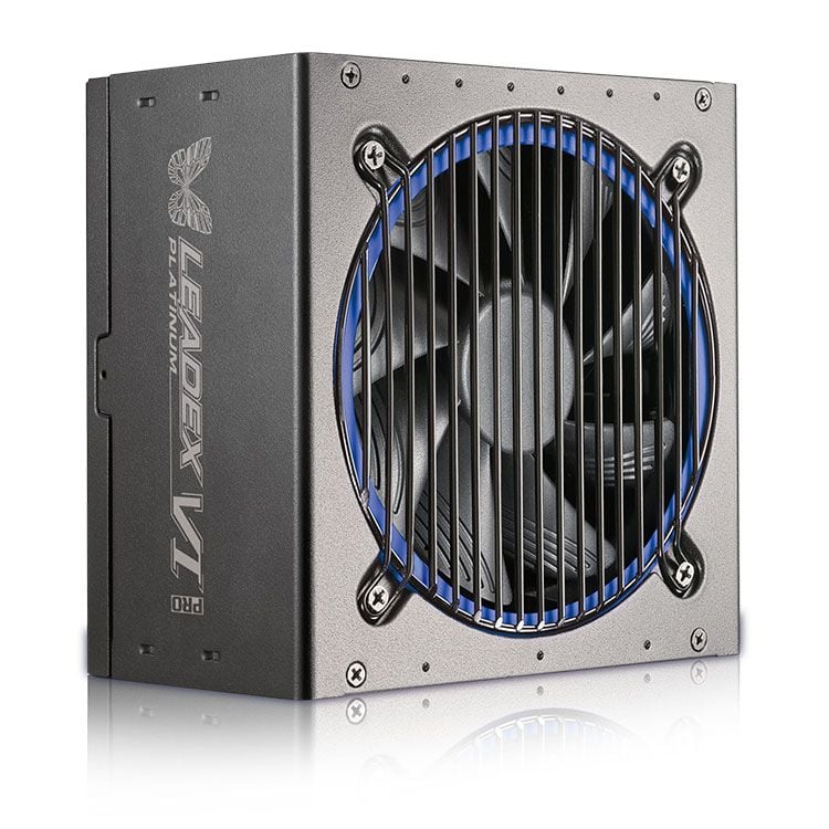 Nguồn Super Flower Leadex VI 1000W | 80 Plus Platinum, Đen (SF-1000F14PE)