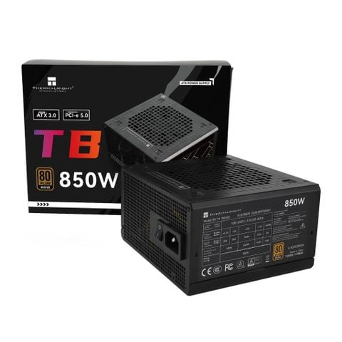 Nguồn máy tính THERMALRIGHT TB-850S 850W 80 Plus Bronze | Non Modular, ATX