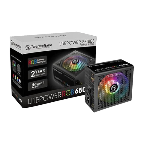 Nguồn Thermaltake Litepower Rgb 650W 230V