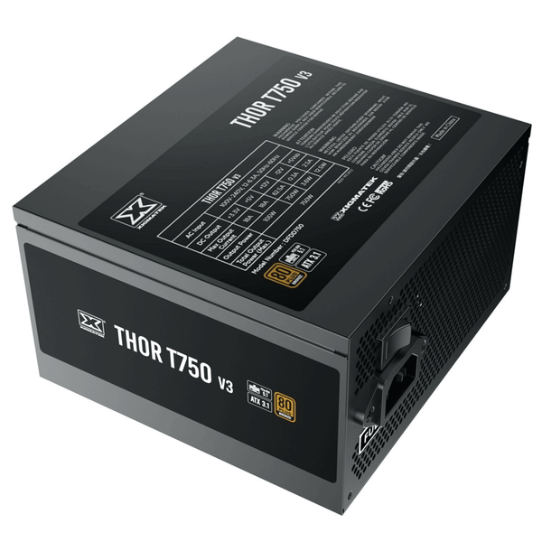  Nguồn máy tính XIGMATEK Thor T750 V3 750W 80 Plus Bronze | Non Modular, ATX 