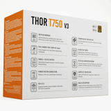  Nguồn Xigmatek Thor T750 V3 750W | 80 Plus Bronze, PCIe Gen 5.1, ATX 3.1, 100% cáp dẹt đen 