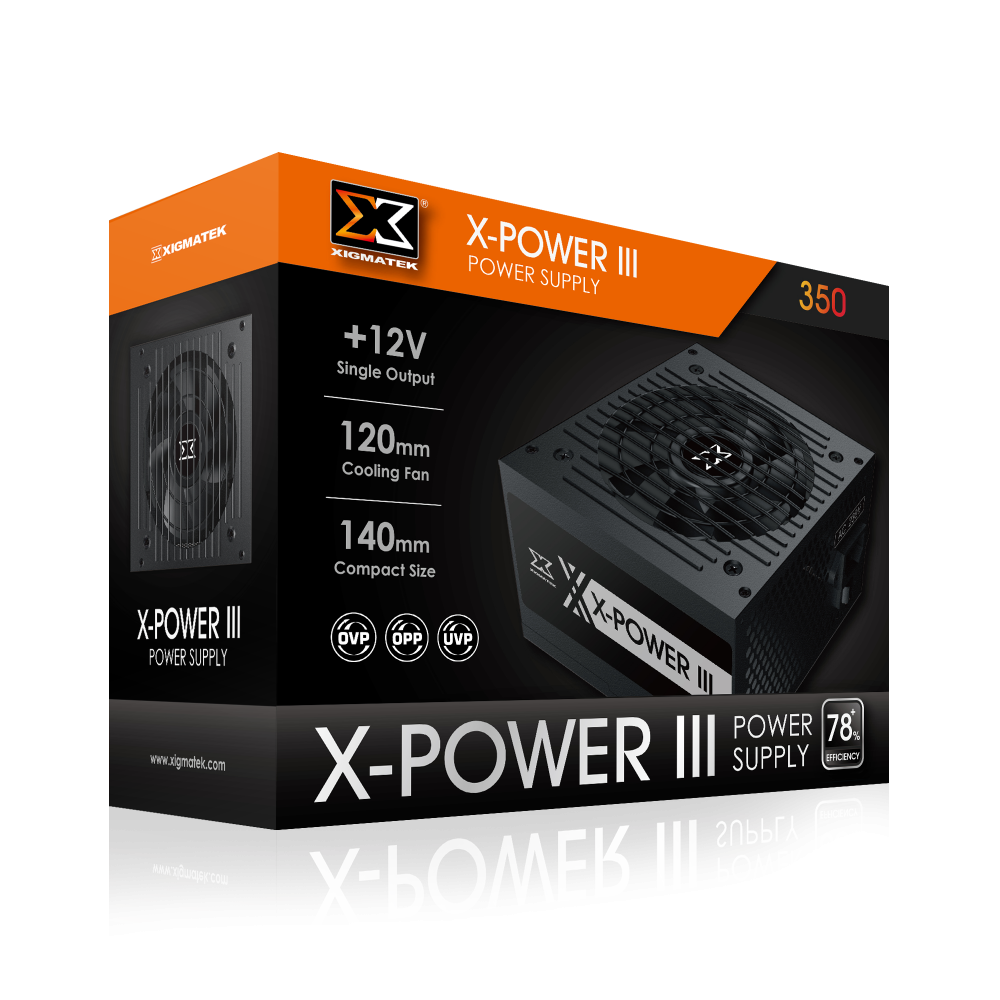 Nguồn Xigmatek X-Power III 350 | 250W, EN49608