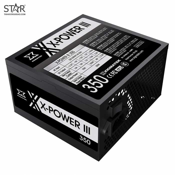 Nguồn Xigmatek X-Power III 350 | 250W, EN49608