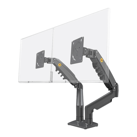 Giá treo màn hình đôi North Bayou F160 - Màu xám | 17 - 27 inch