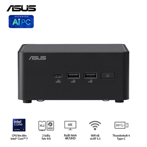  Mini PC ASUS NUC 14 Pro Tall Revel Canyon | U7- 155H (RNUC14RVHU700000I) 
