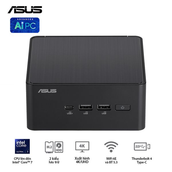  Mini PC ASUS NUC 14 Pro Tall Revel Canyon | U7- 155H (RNUC14RVHU700000I) 