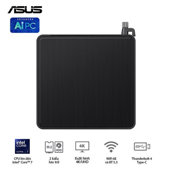  Mini PC ASUS NUC 14 Pro Tall Revel Canyon | U7- 155H (RNUC14RVHU700000I) 