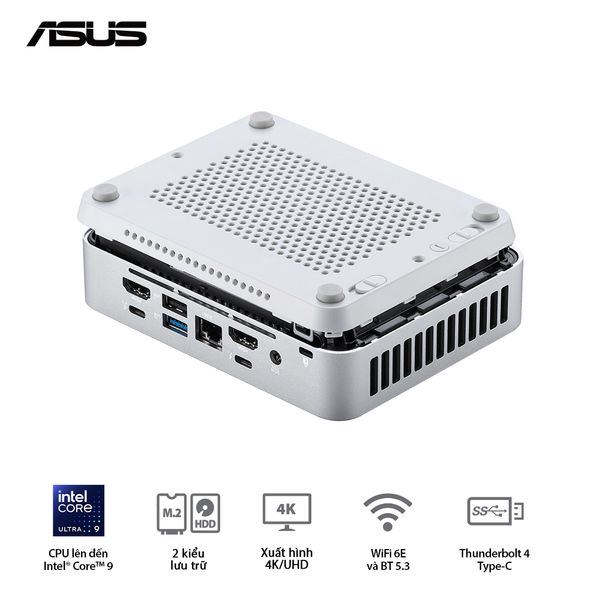  Mini PC ASUS NUC 14 PRO Tall - White (RNUC14RVSU700001I) 