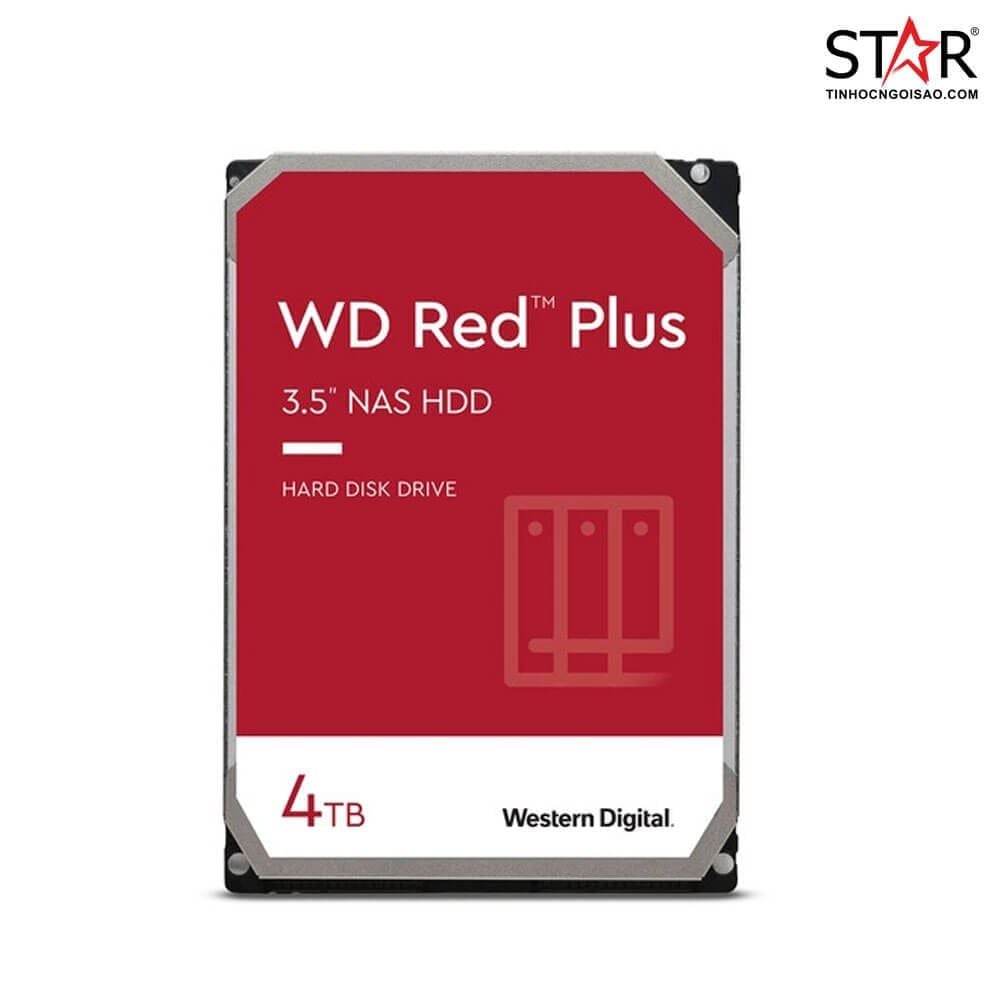 Ổ Cứng HDD 4TB Western Digital Red Plus WD40EFPX