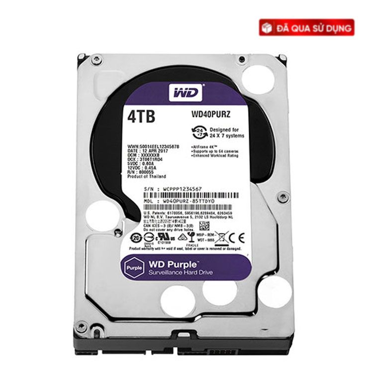 Ổ Cứng HDD 4TB Western Digital