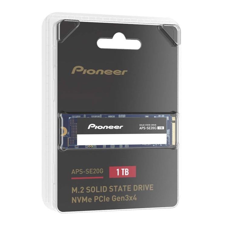 Ổ cứng SSD 1TB Pioneer APS-SE20G-1T | PCIe M.2 2280 Gen 3x4, 3400/3000MB/s