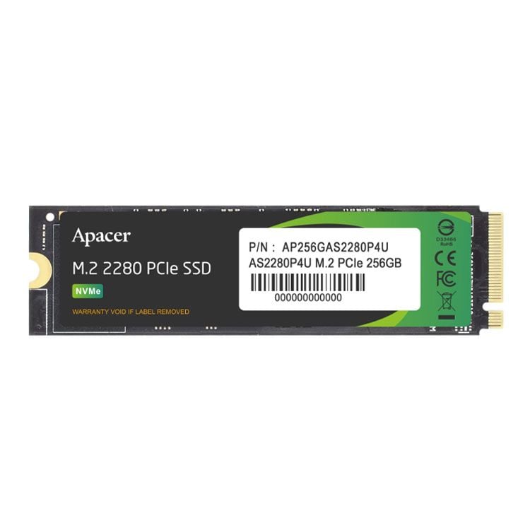 Ổ cứng SSD Apacer AS2280P4U 256GB M.2 PCIe Gen 3x4