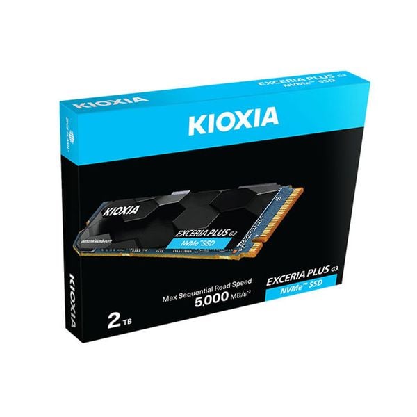  Ổ cứng SSD Kioxia Exceria Plus G3 2TB | PCIe Gen4 x4 NVMe, M.2 2280 (LSD10Z002TG8) 