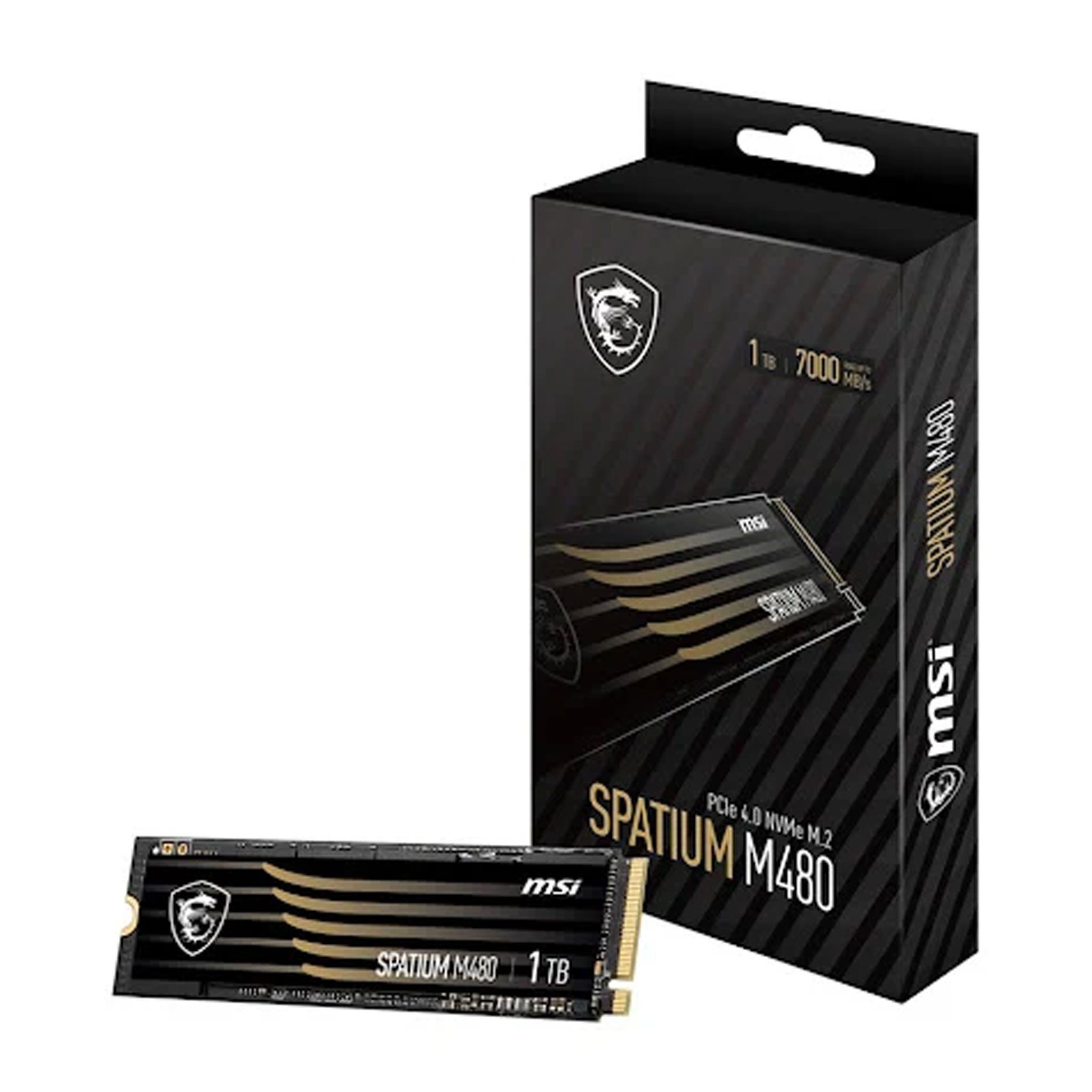 Ổ cứng SSD MSI Spatinum M480 Pro 1TB | PCIe 4.0 NVMe M.2 2280