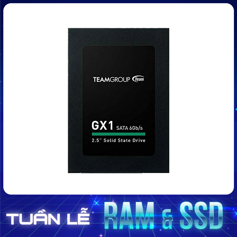 Ổ cứng SSD TeamGroup GX1 240GB | 2.5 inch, SATA III (T253X1240G0C101)