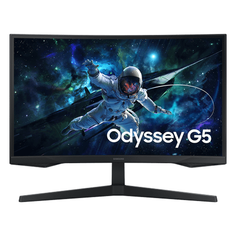 Màn hình Samsung Odyssey G5 G55C QHD LS27CG552EEXXV | 27 inch, 2K, VA, 165Hz, 1ms, HDR10, Freesync, Cong1000R