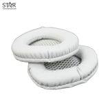  Ốp Tai Nghe Cao Su Bầu Dục 9.5cm (Trắng) 