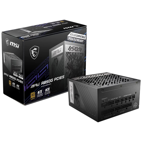 Nguồn máy tính MSI MPG A850G 850W 80 Plus Gold | Full Modular, ATX