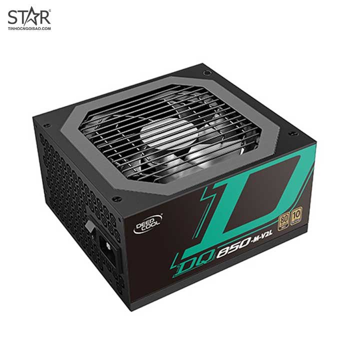 Nguồn Deepcool DQ850 850W 80 Plus Gold Fully Modular (DP-GD-DQ850-M-V2L)