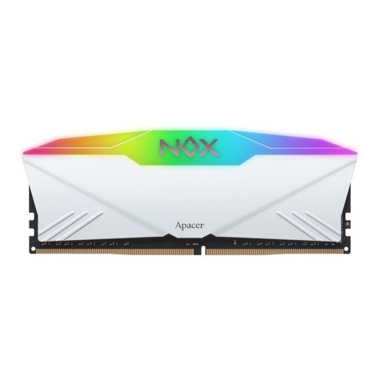 Ram Apacer NOX RGB White 8GB | 1 x 8GB, DDR4, 3200MHz (AH4U08G32C28YNWAA-1)