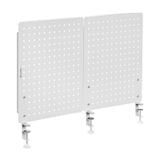  Bảng treo đồ Pegboard HyperWork Aster PG02 | Trắng 