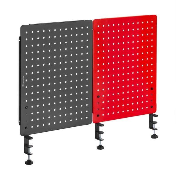  Bảng treo đồ Pegboard HyperWork Aster PG02 | Trắng 