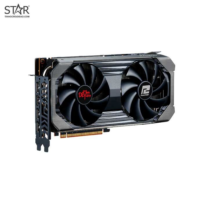 VGA Radeon RX 6600XT 8GB GDDR6 PowerColor Red Devil (AXRX 6600XT 8GBD6-3DHE/OC)