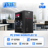  PC STAR Workflex 12 | Intel i7 12700, Ram 16GB, SSD 512GB, WiFi + BT (I71216S512W) 