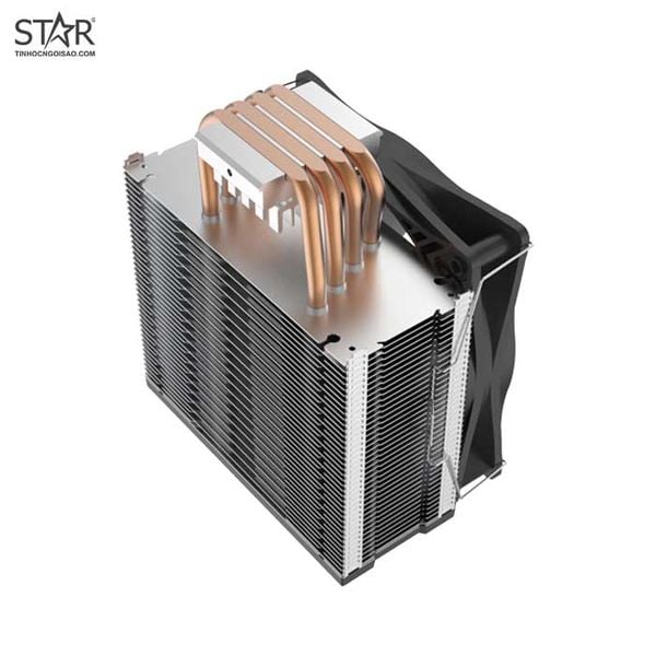  Tản nhiệt khí PCCOOLER GI-X4S | RGB, Đen 