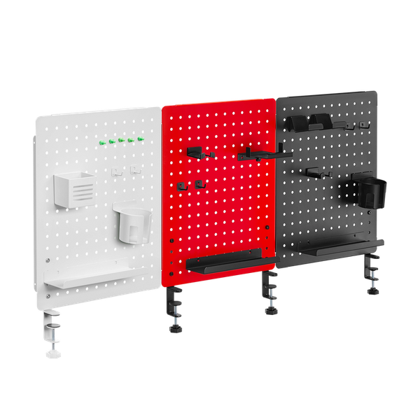  Bảng treo đồ Pegboard HyperWork Aster PG02 | Trắng 