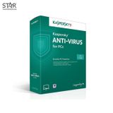  Phần Mềm Diệt Virus Kaspersky Anti-Virus 1PC/12TH Box 