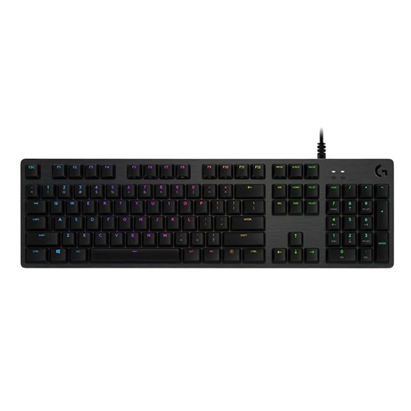  Bàn phím cơ gaming Logitech G512 Carbon | Có dây, Fullsize, Clicky Switch, RGB, Black 