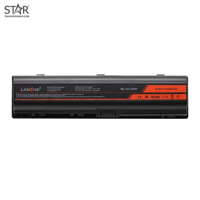 Pin Laptop Lenoge HP HQ-DV2000 (10.8V/5200mAh)