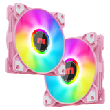  Fan Case Magic FC-01 Auto RGB - Hồng | Cắm nguồn trực tiếp, chuyển màu 