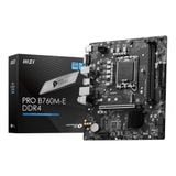  Mainboard MSI PRO B760M-E DDR4 | Intel B760, Socket 1700, mATX, 2 khe DDR4 