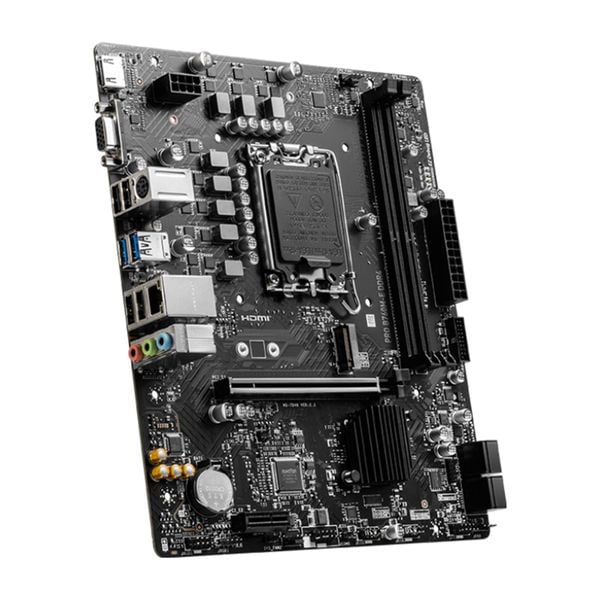  Mainboard MSI PRO B760M-E DDR4 | LGA 1700, mATX, 2 khe RAM 