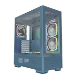 Thùng máy Montech Sky Two | Mid Tower, Kèm sẵn 4 fan RGB 