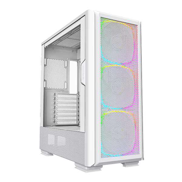  Thùng máy Montech Sky Two GX - White | Kèm sẵn 3 fan 14cm 